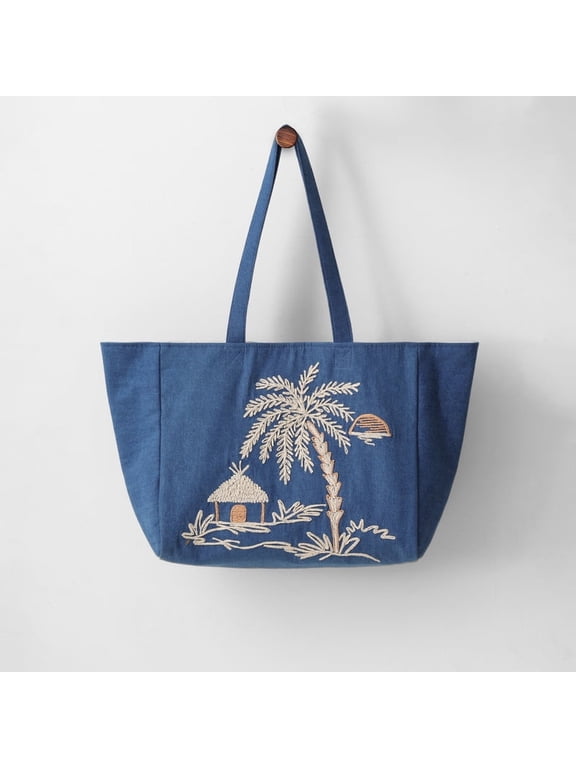 Denim Tote Bag