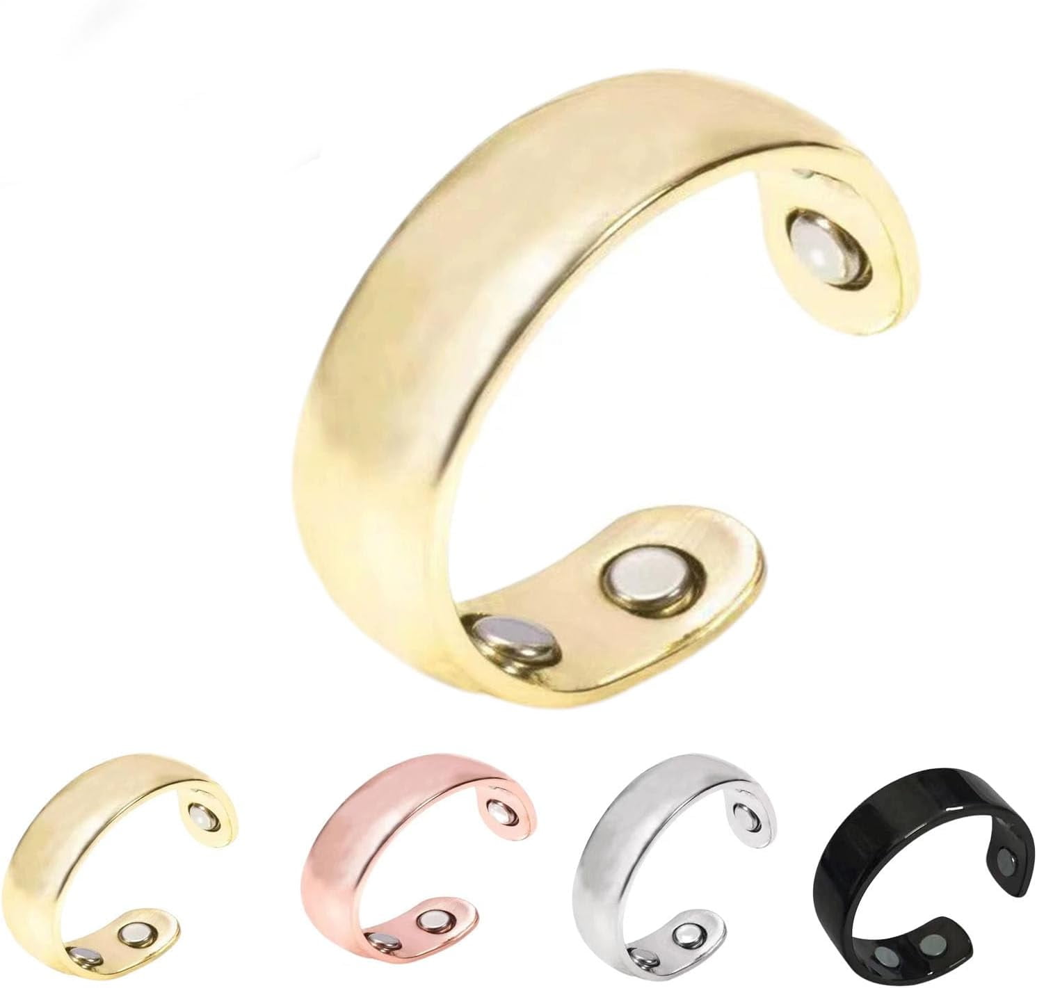 Curated visual reference: Auvulis Migraine Ring Auvulis Vitality Ring Adjustable Acupressure Photo Inspiration