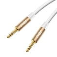 thumbnail image 1 of Aux Cable 3.5 mm Stereo Audio Cable,Jack Cable Hi-Fi,High-Quality Cable for Headphones, Mobile Phones, Cars, PCs, Stereo Systems, Speakers,MP3 Players (2FT), 1 of 7
