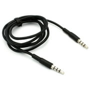 Aux Cable Car Stereo Wire Compatible With Blackberry Key2 LE - Blackview BV9000 Pro, BV8000 Pro - BLU Vivo XI 5, Tank Extreme Pro T0010UU, Studio X8 HD, S1, R1 Plus, Pure View, Life One X3