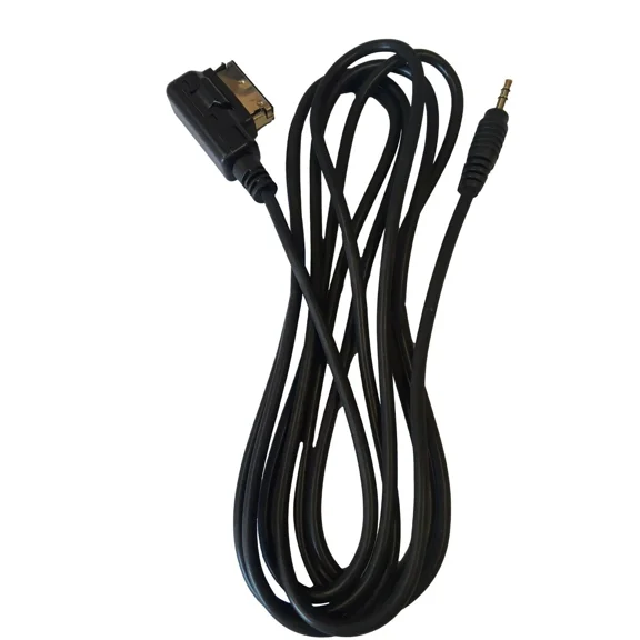 Aux Cable For 2010-Up Audi Ami 3.5Mm Cable 4F0 051 510 C Headphone Jack 6Ft