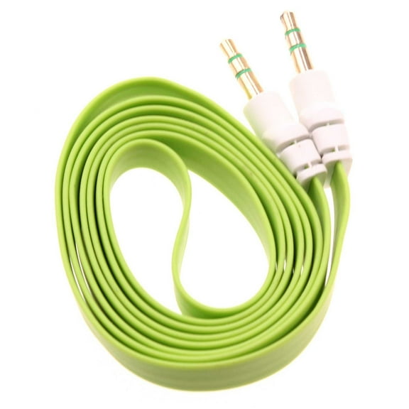 Aux Cable for Kyocera DuraXE Epic, DuraForce Pro 2 - 3.5mm Adapter Car Stereo Aux-in Audio Cord Speaker Jack Wire Flat for Kyocera DuraXE Epic, DuraForce Pro 2