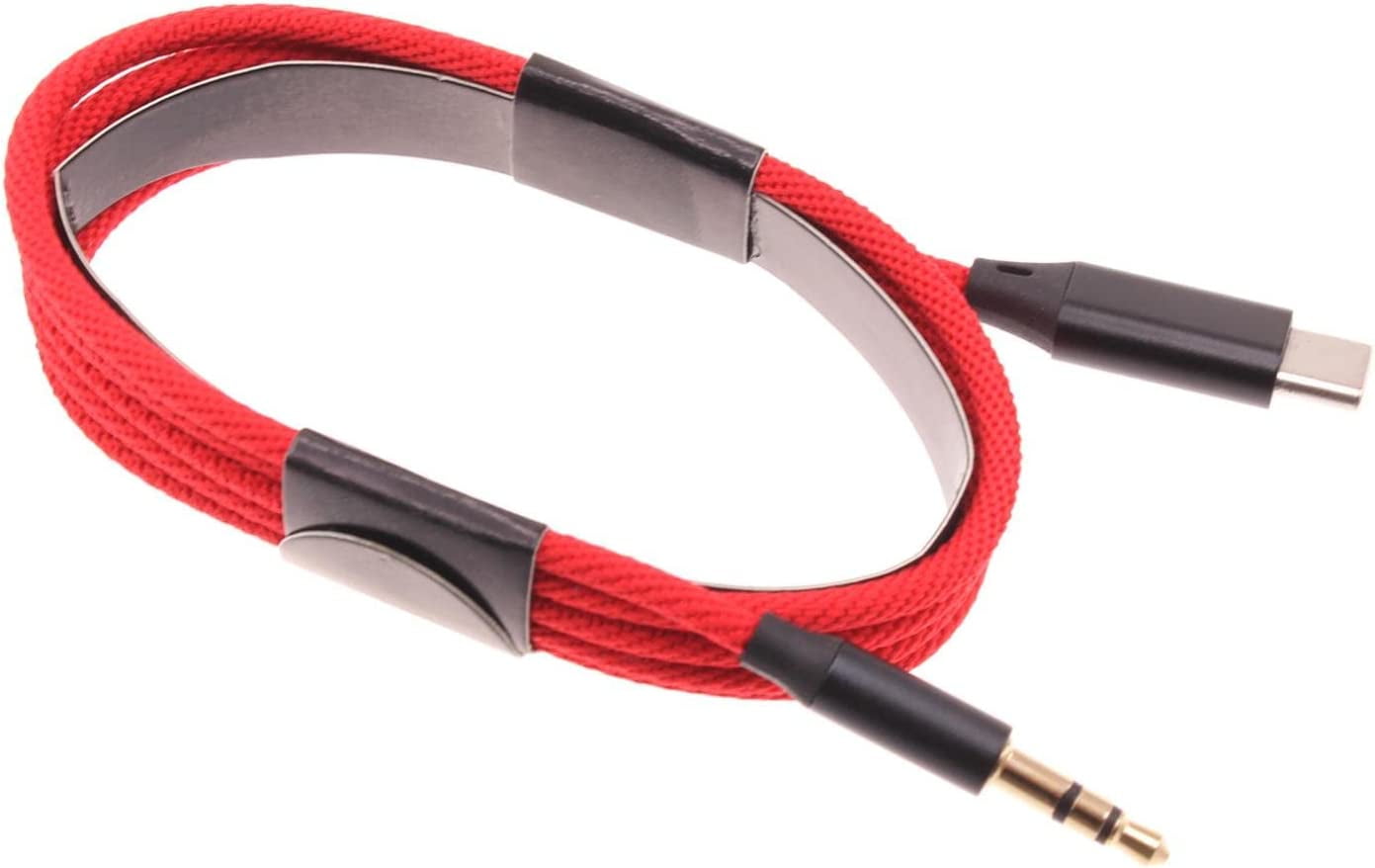 Aux Cable USBC to 3.5mm Audio Cord Car Stereo Auxin Adapter Speaker