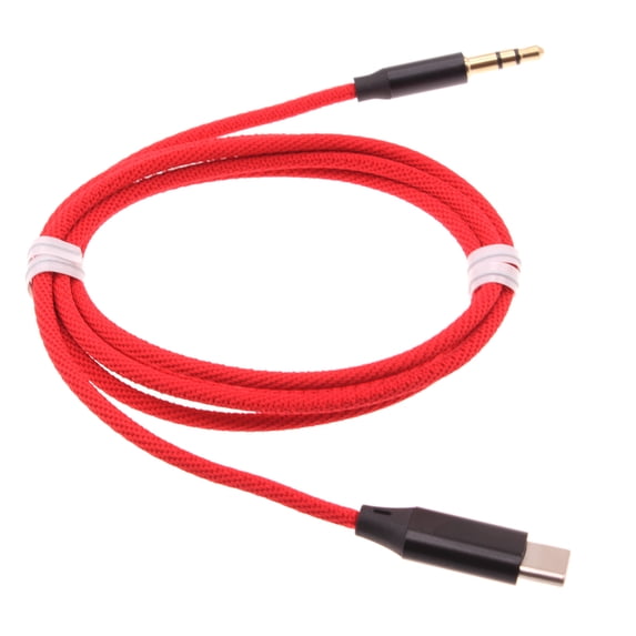 Aux Cable USB-C to 3.5mm for Samsung Galaxy S25/Edge/Plus/Ultra - Audio Cord Car Stereo Aux-in Adapter Speaker Jack Wire Braided TYPE-C