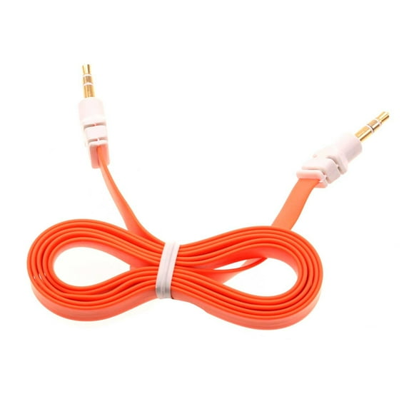 Aux Cable for Amazon Fire HD 10 Kids (13th Gen 2023) - 3.5mm Adapter Car Stereo Aux-in Audio Cord Speaker Jack Wire Flat