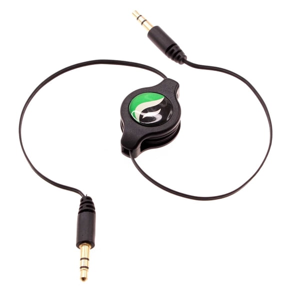 Aux Cable for Samsung Galaxy A71 5G/A51/A21/A11 - Retractable 3.5mm Adapter Car Stereo Aux-in Audio Cord for Galaxy A71 5G/A51/A21/A11