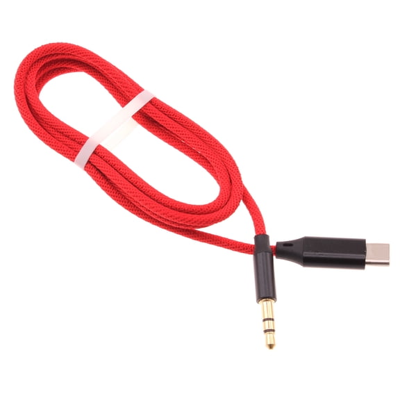 Aux Cable for Samsung Galaxy Z Fold 3 5G/Z Fold4/Fold5/Fold6 - USB-C to 3.5mm Audio Cord Car Stereo Aux-in Adapter Speaker Jack Wire Braided TYPE-C