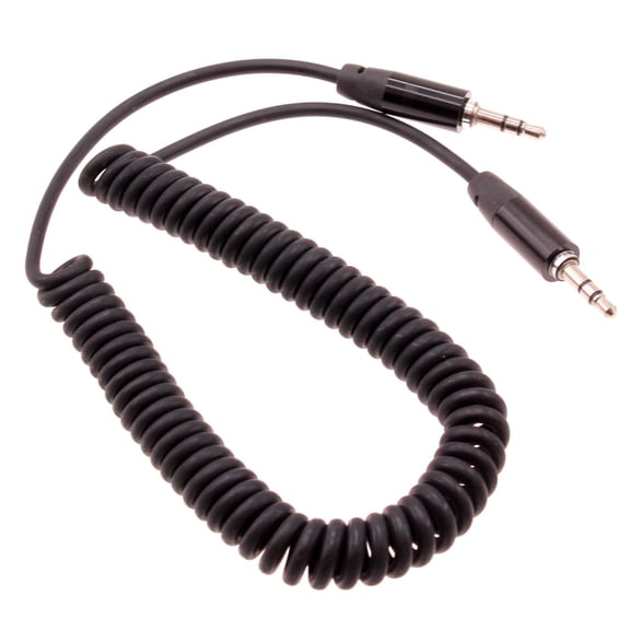 Aux Cable for TCL 60 NxtPaper/SE NxtPaper/XE NXTPAPER 5G - 3.5mm Adapter Car Stereo Aux-in Audio Cord Speaker Jack Wire Coiled