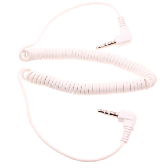 Aux Cable for TCL Flip 4 5G - 3.5mm Adapter Car Stereo Aux-in Audio Cord Speaker Jack Wire Coiled