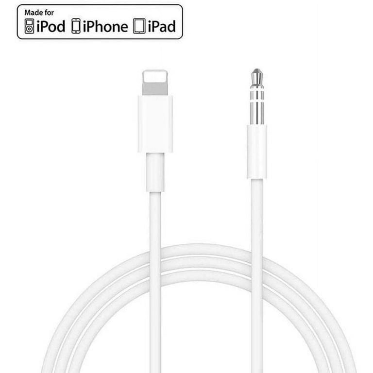 apple Mfi Certified] Aux Cord Compatible With Iphone, Lightning To 3.5mm  Aux Audio Cable For Car Compatible With Iphone 13/12/11/xs/xr/x 8 7,  Ipad/ip
