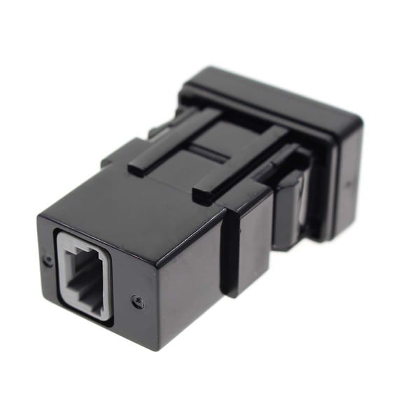 Aux Port Adapter Replacement 4-Pin Terminal, for Toyota 4Runner, RAV4, FJ Cruiser, Prius, Camry