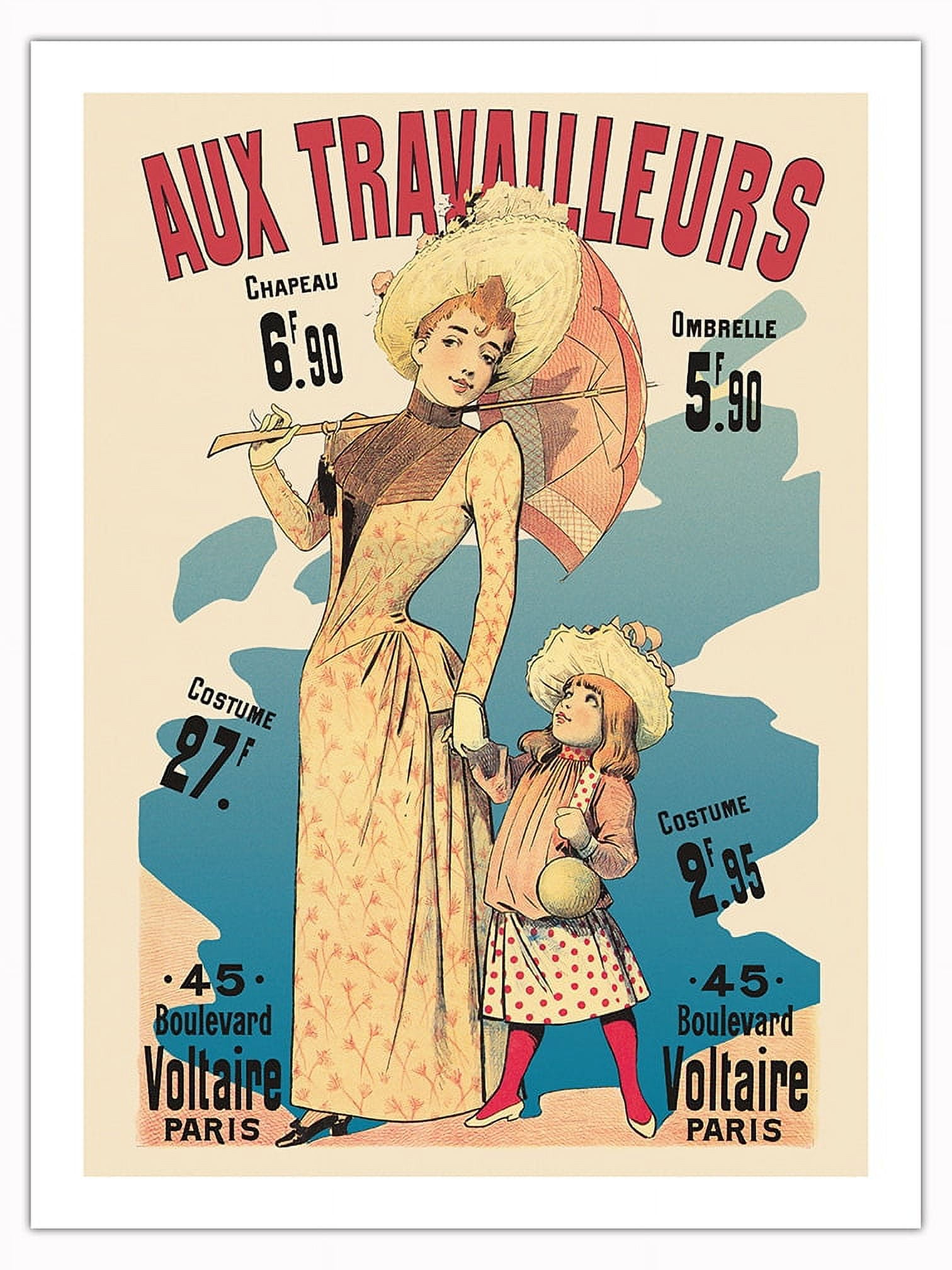 Aux Travailleurs Parisian Clothing Store for Women and