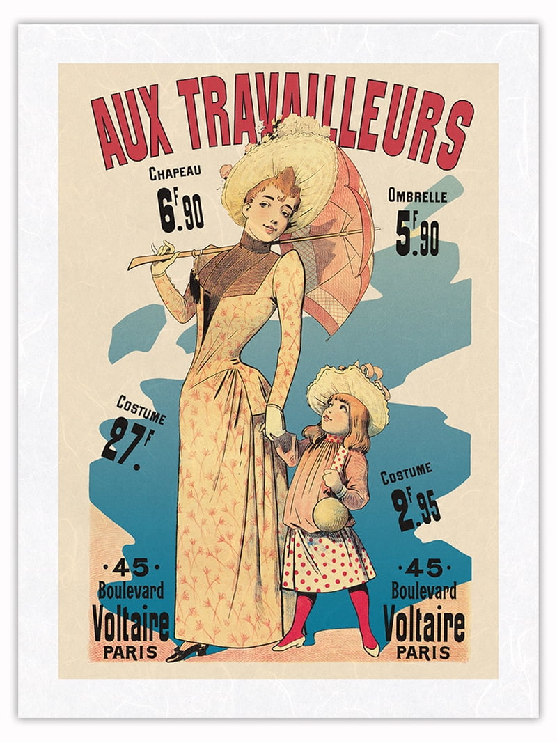 Aux Travailleurs Parisian Clothing Store for Women and Children Aux Travailleurs Parisian Clothing Store for Women and Children