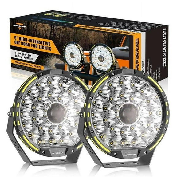 Auxbeam ZD000675 360-PRO Series | 9 Inch 270W 37776LM Offroad LED Driving Lights