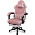 thumbnail image 1 of Auxe Gaxe Gaming Chairs for Adults with Footrest,Ergonomic Fabric PC Gaming Chair,High Back Reclining Computer Desk Chair with Lumbar Support and Headrest, 1 of 9