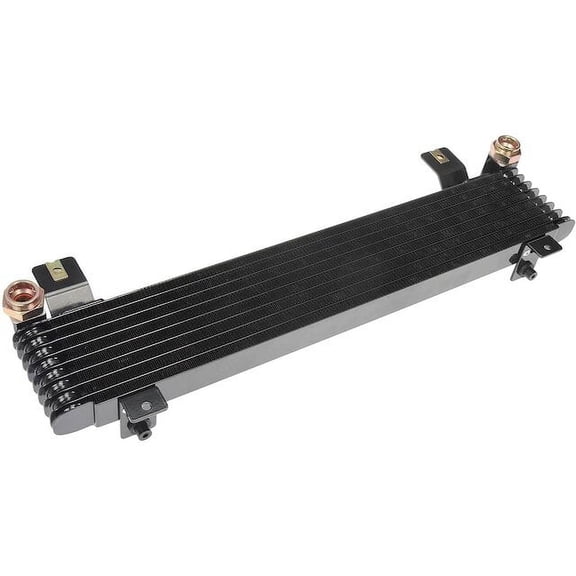 Auxiliary Automatic Transmission Oil Cooler - Compatible with 2007 - 2010 Chevy Silverado 2500 HD 6.6L V8 2008 2009