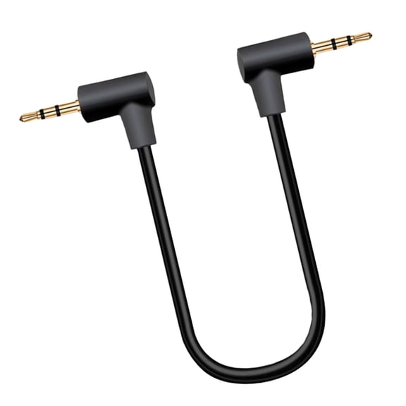 Auxiliary Cable 2.5mm Male to Male Gold Plugs Connection Vehicles