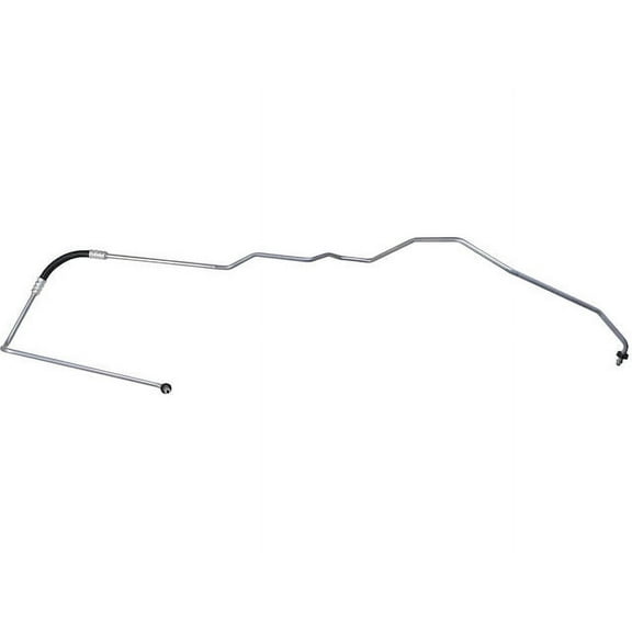 Auxiliary Cooler Driver Side to Transmission Auto Trans Oil Cooler Hose Assembly - Compatible with 1999 - 2006 Chevy Silverado 1500 2000 2001 2002 2003 2004 2005