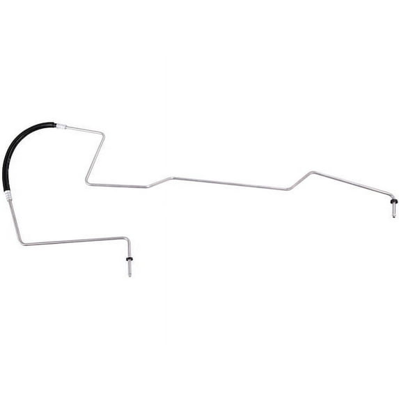 Auxiliary Cooler Driver Side to Transmission Auto Trans Oil Cooler Hose Assembly - Compatible with 1997 - 2002 Chevy Express 3500 5.7L V8 1998 1999 2000 2001