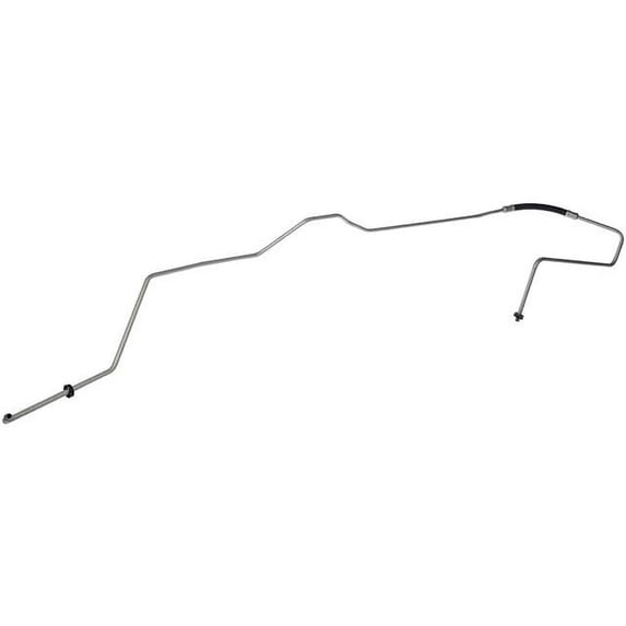 Auxiliary Cooler Driver Side to Transmission Auto Trans Oil Cooler Hose Assembly - Compatible with 2007 Chevy Silverado 3500 Classic 6.0L V8