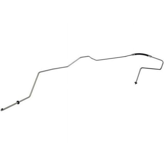 Auxiliary Cooler Driver Side to Transmission Auto Trans Oil Cooler Hose Assembly - Compatible with 2007 Chevy Silverado 3500 Classic 6.0L V8