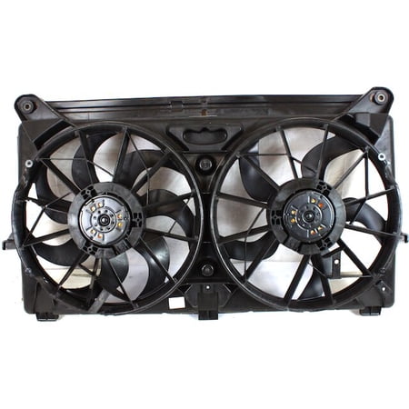 Auxiliary Engine Cooling Fan Assembly - Compatible with 2005 - 2006 GMC Yukon - Replacement AP