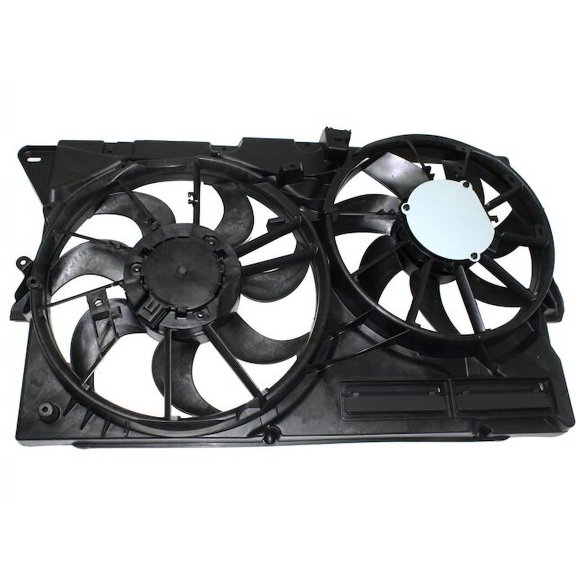 Auxiliary Engine Cooling Fan Assembly - Compatible with 2013 - 2016 Ford Taurus Naturally Aspirated 2014 2015