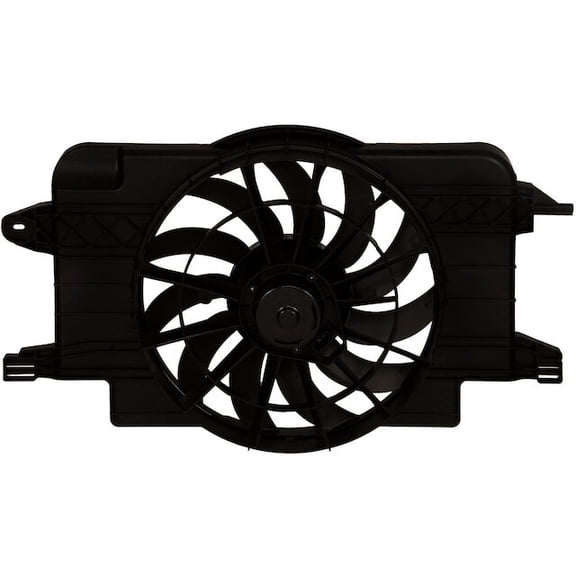 Auxiliary Fan Assembly - Compatible with 1994 - 2002 Saturn SC2 1995 1996 1997 1998 1999 2000 2001