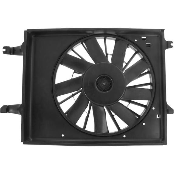 Auxiliary Fan Assembly - Compatible with 1996 - 1998 Nissan Quest 3.0L V6 1997