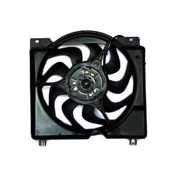 Auxiliary Fan Assembly - Compatible with 1997 - 2001 Jeep Cherokee 4.0L 6-Cylinder 1998 1999 2000