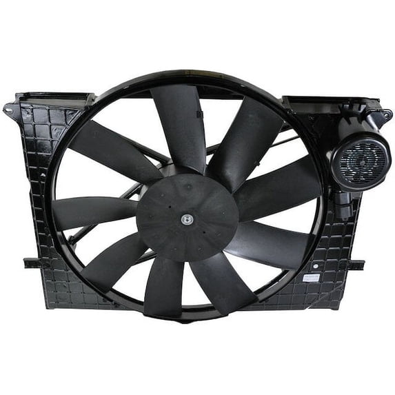 Auxiliary Fan Assembly - Compatible with 2000 - 2001 Mercedes-Benz CL500