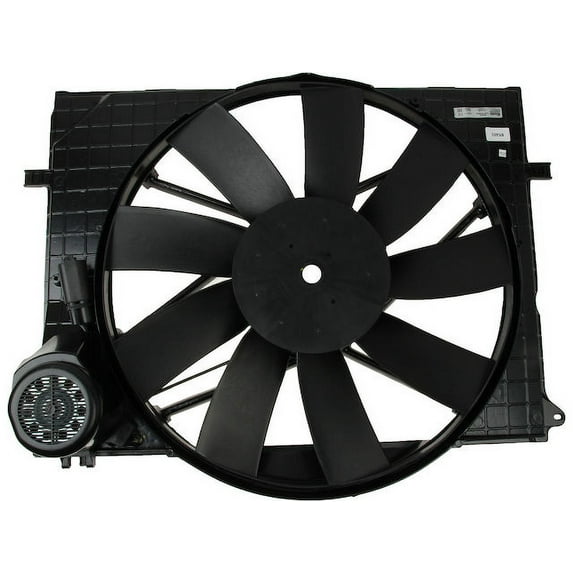 Auxiliary Fan Assembly - Compatible with 2000 - 2001 Mercedes-Benz S430 Base 4.3L V8 113.941 Mercedes-Benz Naturally Aspirated GAS