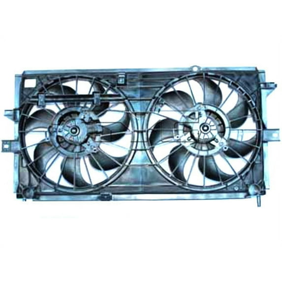 Auxiliary Fan Assembly - Compatible with 2000 - 2003 Chevy Impala 2001 2002