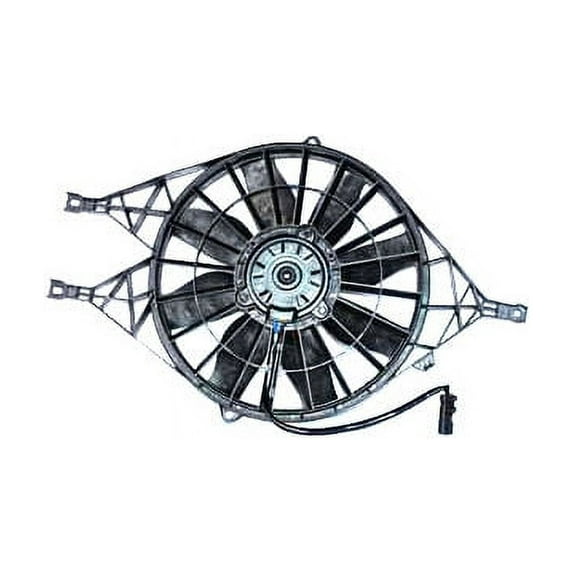Auxiliary Fan Assembly - Compatible with 2000 - 2003 Dodge Durango 2001 2002