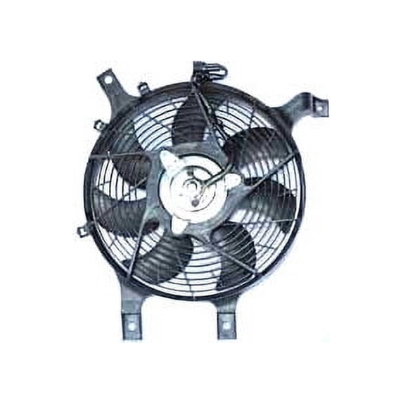 Auxiliary Fan Assembly - Compatible with 2001 - 2004 Nissan Xterra 3.3L V6 2002 2003