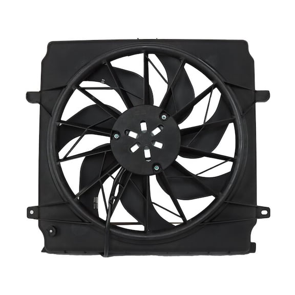 Auxiliary Fan Assembly - Compatible with 2002 - 2004 Jeep Liberty 2003