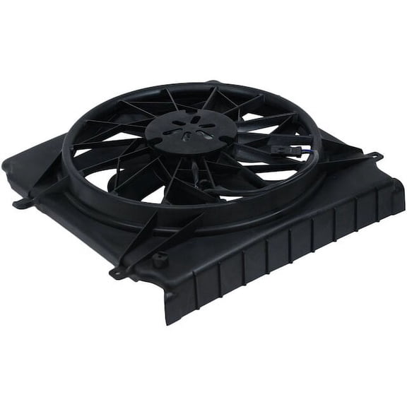 Auxiliary Fan Assembly - Compatible with 2002 - 2004 Jeep Liberty 2003