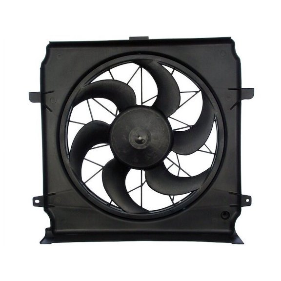Auxiliary Fan Assembly - Compatible with 2002 - 2005 Jeep Liberty 2003 2004