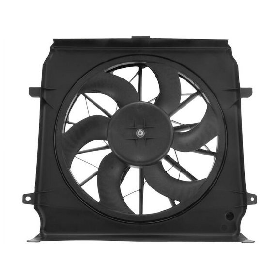 Auxiliary Fan Assembly - Compatible with 2002 - 2005 Jeep Liberty 2003 2004