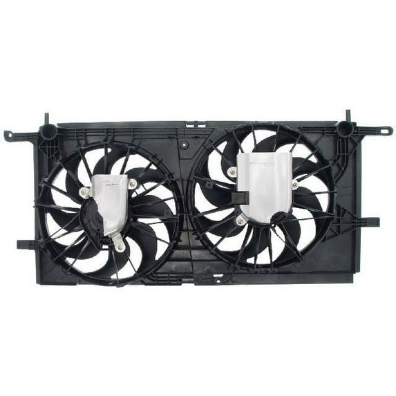 Auxiliary Fan Assembly - Compatible with 2002 - 2007 Buick Rendezvous 2003 2004 2005 2006