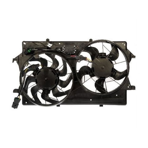 Auxiliary Fan Assembly - Compatible with 2003 - 2004 Ford Focus - Dorman