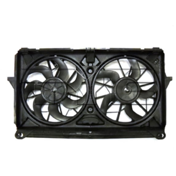 Auxiliary Fan Assembly - Compatible with 2005 - 2009 GMC Yukon 2006 2007 2008