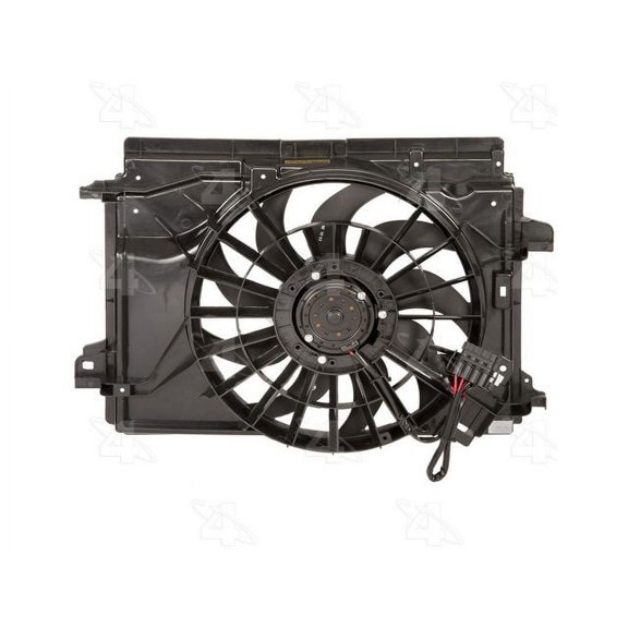 Auxiliary Fan Assembly - Compatible with 2005 - 2013 Chevy Corvette 2006 2007 2008 2009 2010 2011 2012