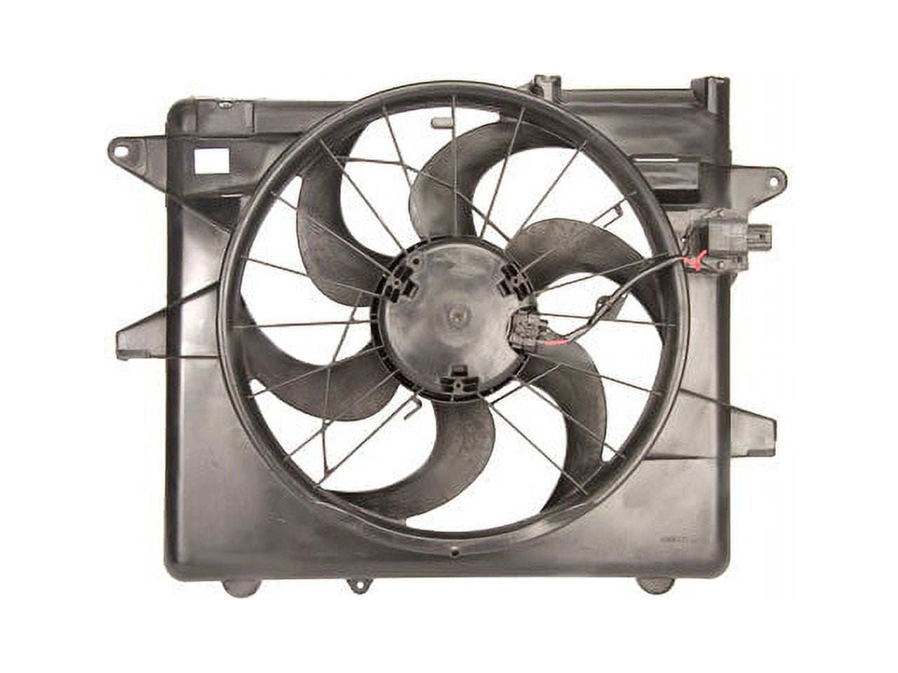 Auxiliary Fan Assembly - Compatible with 2005 - 2014 Ford Mustang 2006 ...