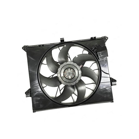 Auxiliary Fan Assembly - Compatible with 2006 - 2007 Mercedes-Benz R500
