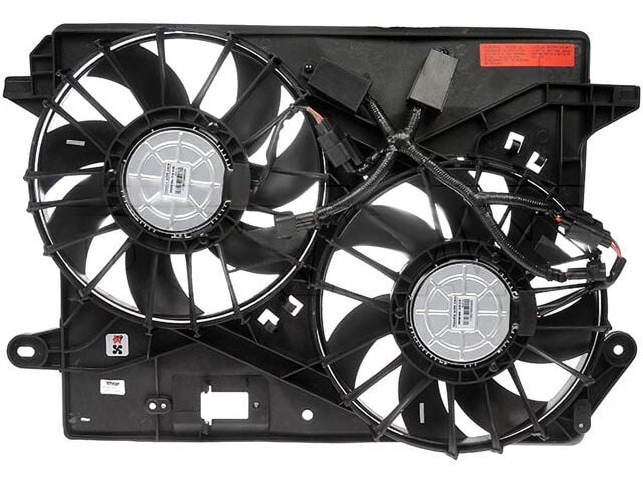 Auxiliary Fan Assembly - Compatible with 2006 - 2010, 2012 - 2021 Dodge ...