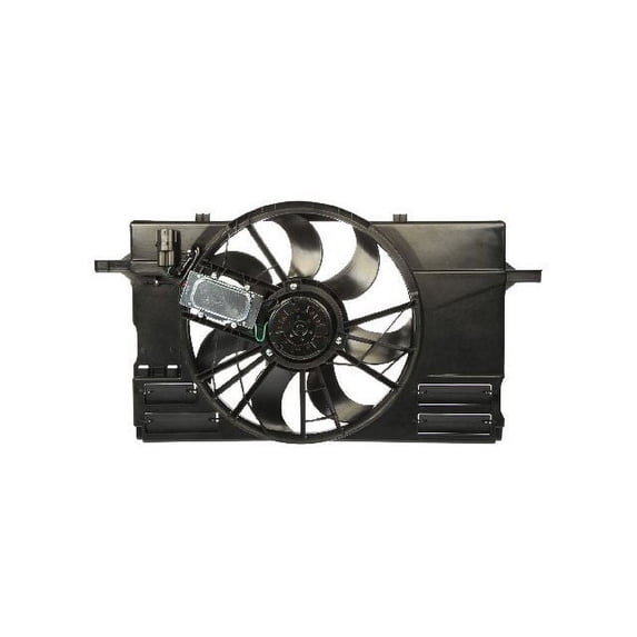 Auxiliary Fan Assembly - Compatible with 2006 - 2013 Volvo C70 2.5L 5-Cylinder 2007 2008 2009 2010 2011 2012