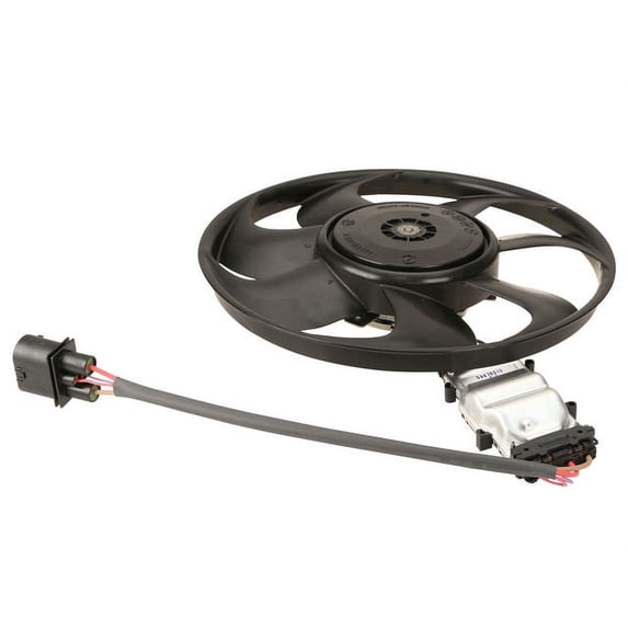 Auxiliary Fan Assembly - Compatible with 2008 - 2012 Audi S5 2009 2010 2011