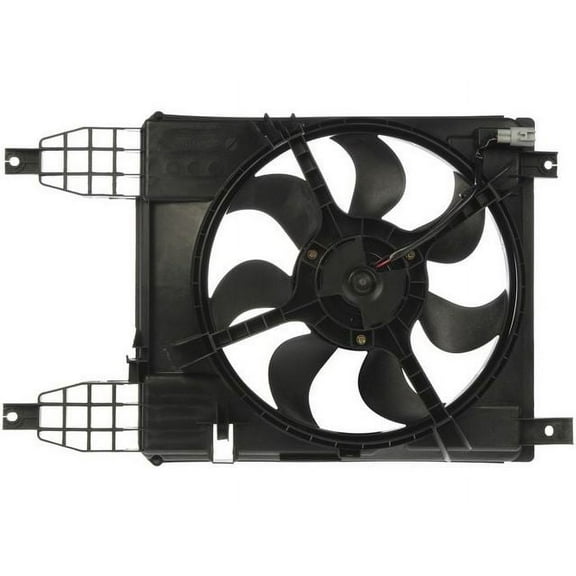 Auxiliary Fan Assembly - Compatible with 2009 - 2011 Chevy Aveo5 1.6L 4-Cylinder 2010