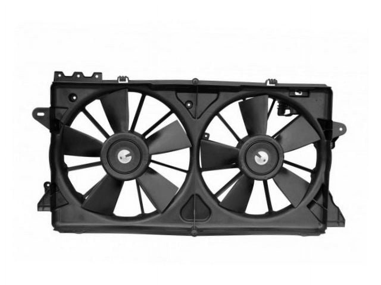 Auxiliary Fan Assembly - Compatible with 2009 - 2014 Ford F-150 2010 ...